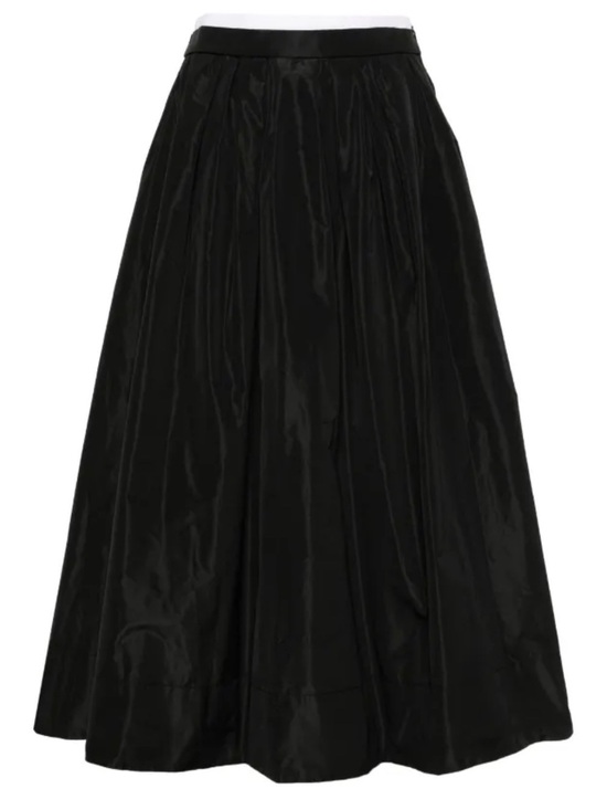 Maje Dresses & Skirts - Maje Black Full A-Line Midi Skirt